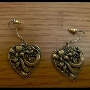 Heart Diecut Earrings & Backs